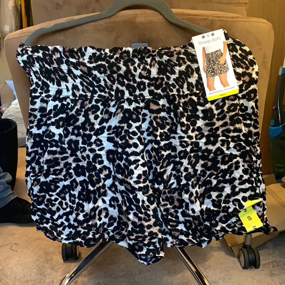 Cheetah print Flowy Shorts